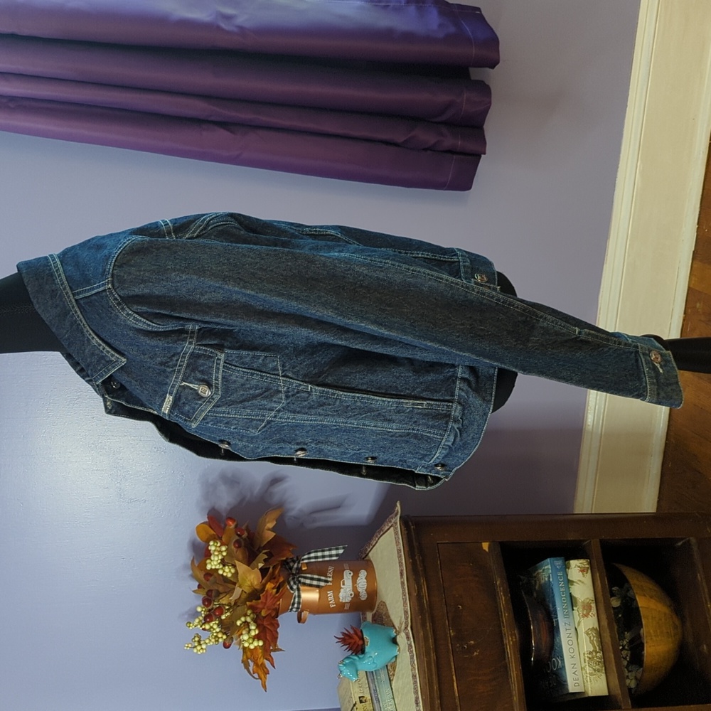 Crest Jeans Denim Jacket Sz XL - Picture 2 of 8